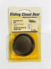 PLPCI Products Sliding Door Pull 2-1/8-Inch Classic Bronze 2 Pack NEW SEALED