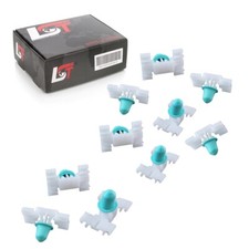 10x ZIERLEISTEN KLAMMER BEFESTIGUNGS CLIPS STOßLEISTE FÜR BMW E46 COUPE CABRIO