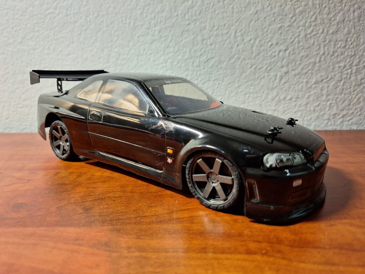 HPI 1/10GPカー ナイトロRS4 フルセット R34スカイラインGTR HPI 1/10GPカー ナイトロRS4 フルセット R34スカイラインGTR HPI