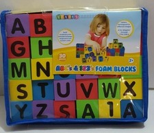 alphabet foam blocks
