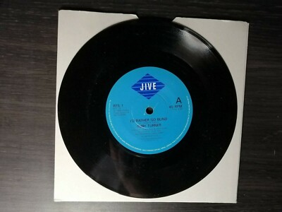  Ruby Turner    I'd Rather Go Blind 7'' Vinyl Record 