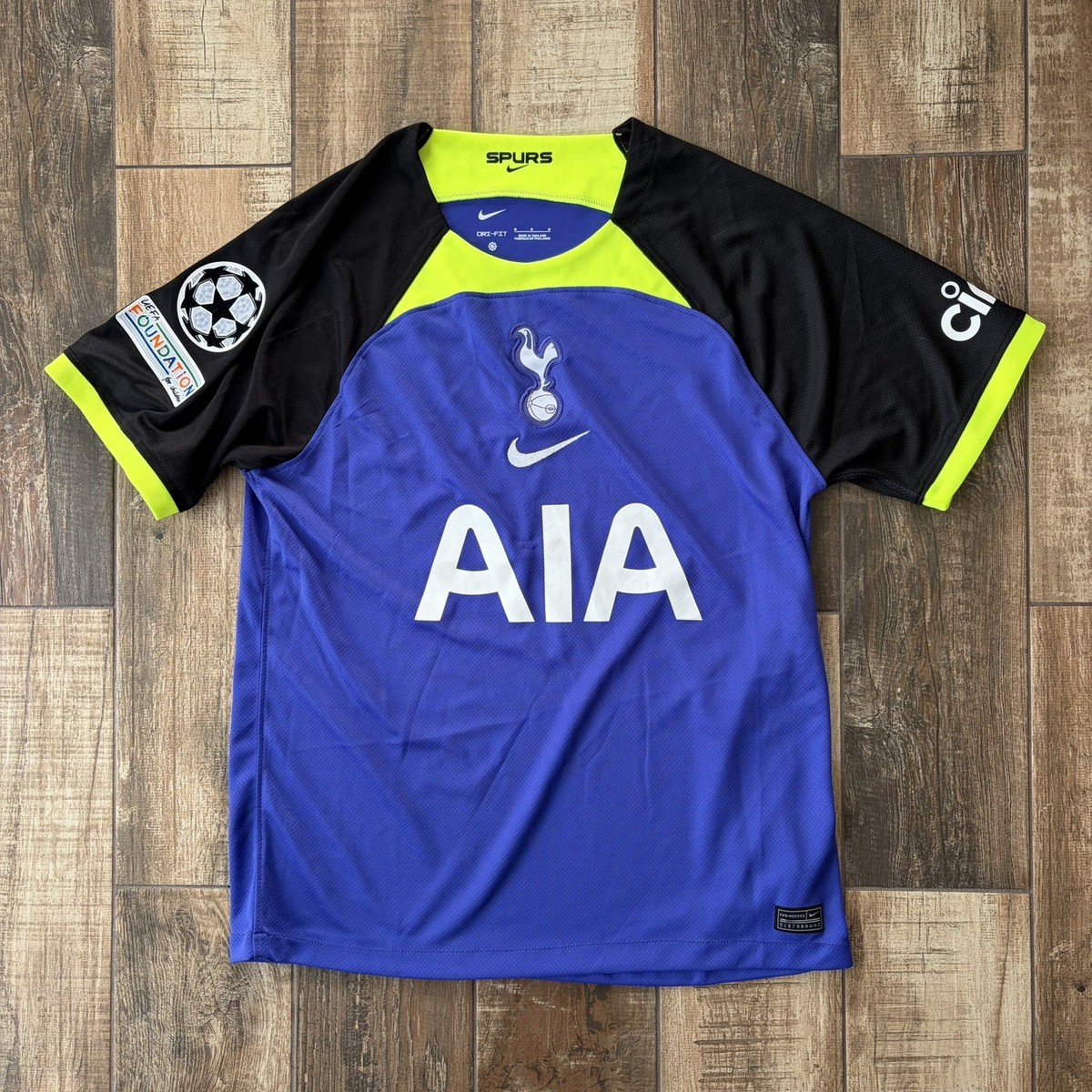Nike Tottenham Hotspur FC #7 Son 22/23 Away Kit Soccer Jersey