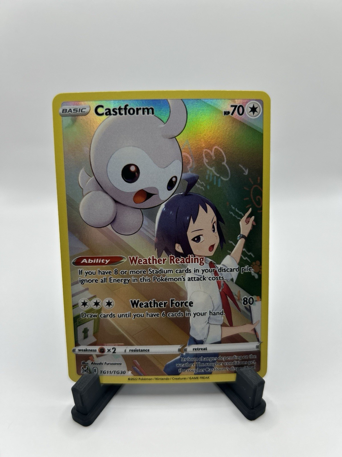 Pokemon  Castform TG11/TG30  Lost Origin Trainer gallery NEAR MINT