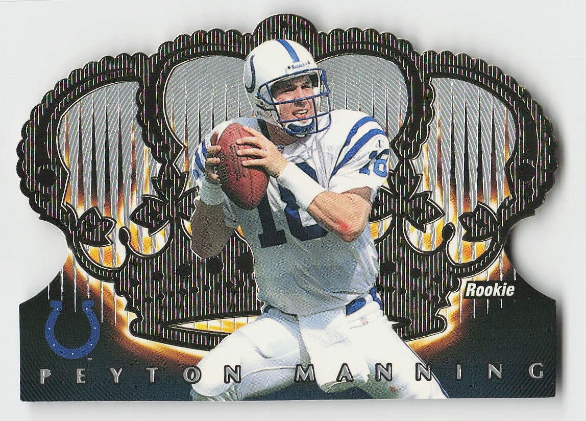 1998 Pacific Crown Royale #54 Peyton Manning FOOTBALL Indianapolis Colts