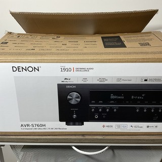 Denon AVR S760H 7.2 Channel 75W A/V Receiver SEE DESCRIPTION