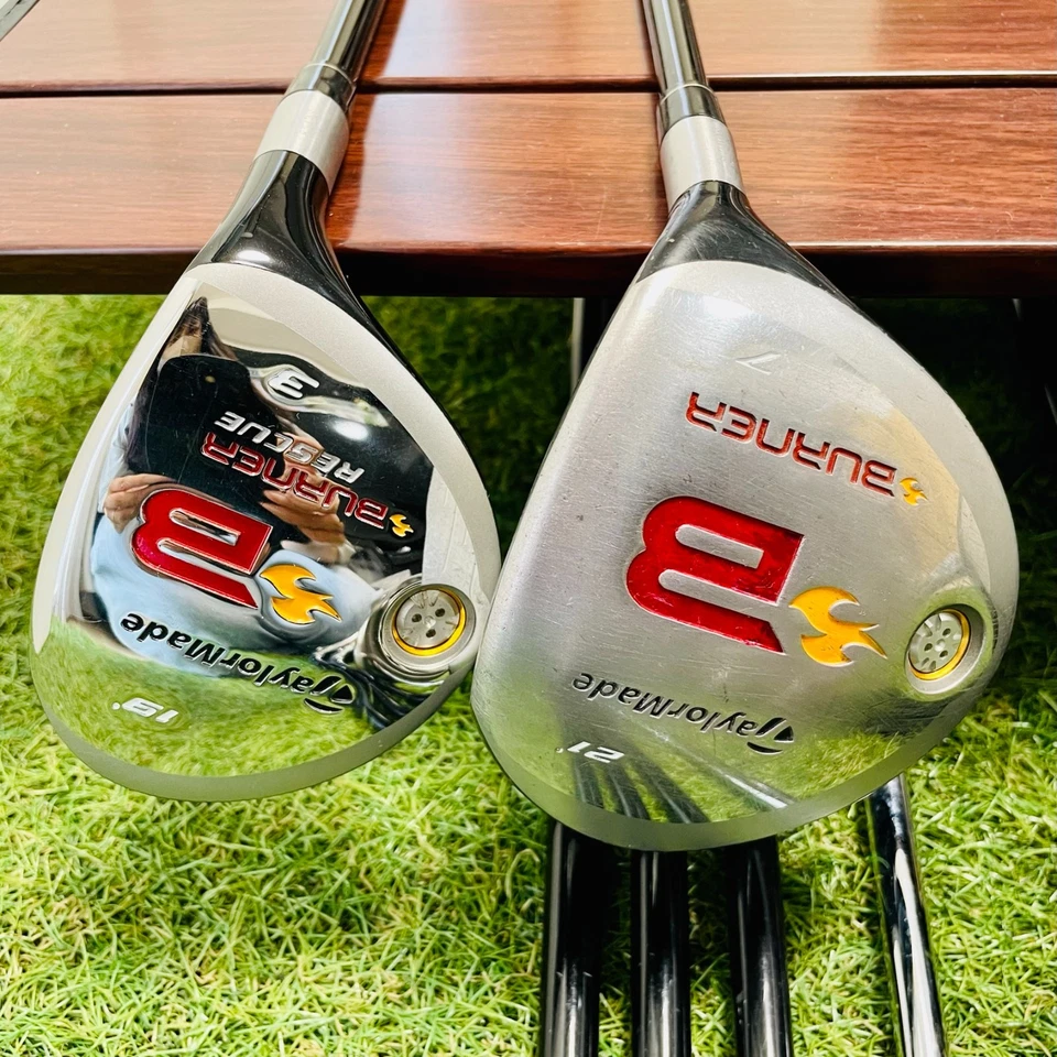 Taylormade Full Set M3 1w Burner 3w 7w 3hy Iron 5-9PwSw 12PC S Flex Golf Club - Image 3 of 4