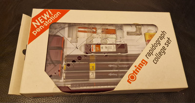 Rotring Rapidograph College Set Technische Stifte & Bleistift Set mit Stifthaltern