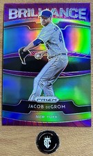 Jacob deGrom 2020 Panini Prizm Brilliance Purple Prizm #B-1