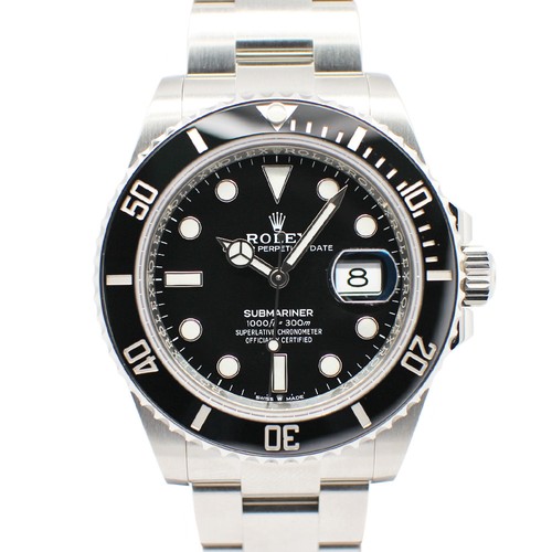 Rolex Submariner 126610LN 40mm SS Black Dial Automatic Date Wa...