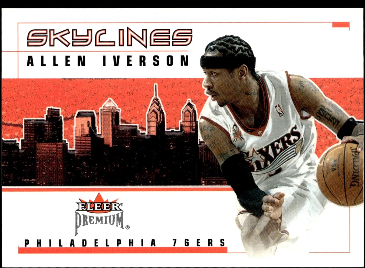 Fleer Allen Iverson Basketball Serial Numbered Sports Trading