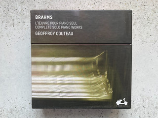 (563) BRAHMS L'oeuvre pour piano seul COUTEAU COFFRET 6 CD INTROUVABLE
