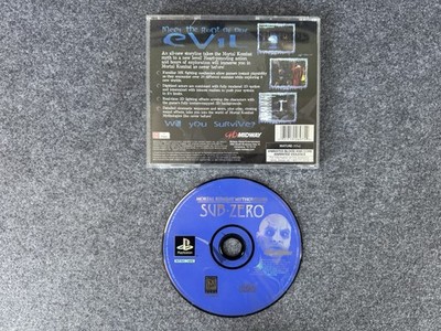 Mortal Kombat Anthologies Sub Zero PS1 Playstation 1  NTSC nur CD US-Version