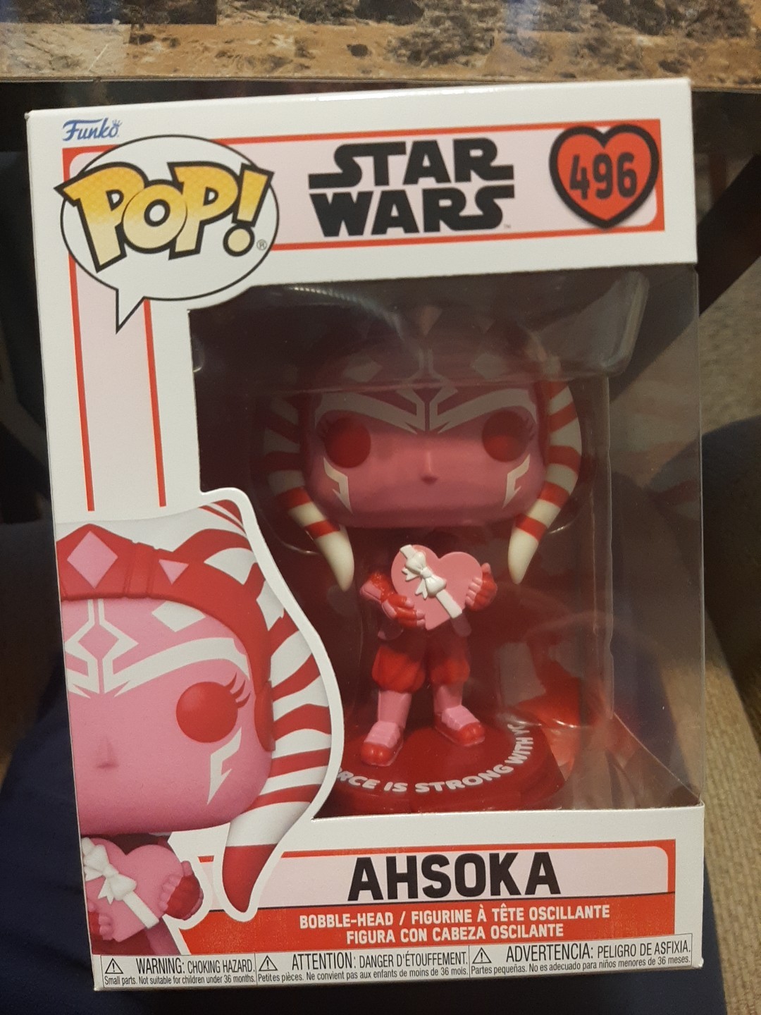 JUEGO DE (9) FUNKO POP STAR WARS DÍA DE SAN VALENTÍN
