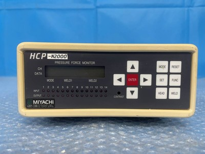 #ad MIYACHI HCP N2000 Pressure Force Monitor Removed From The Working Machine $684.40