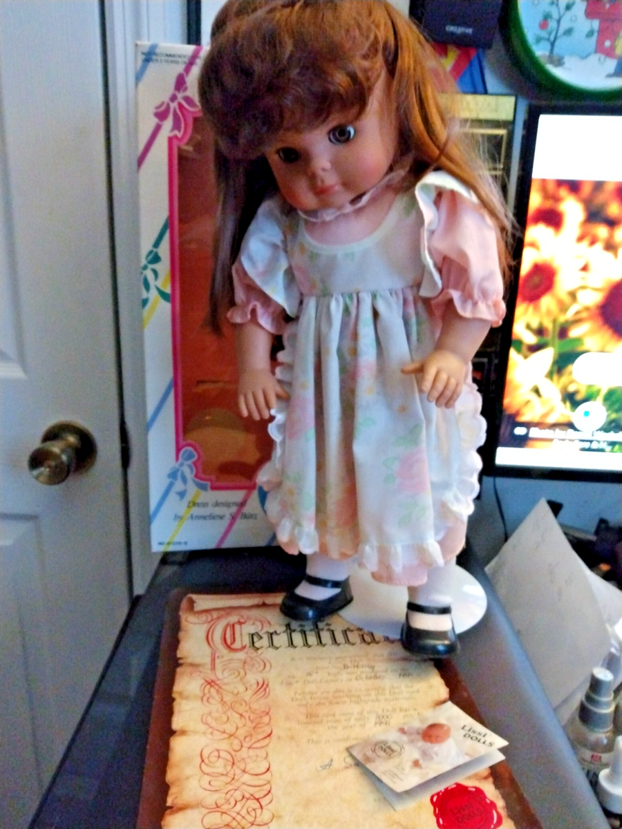 1991 Lissi Doll West Germany Brittany 1991 Limited Edition Only