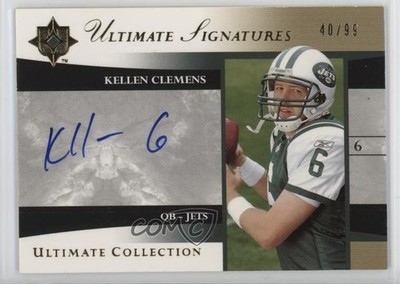 2006 Ultimate Collection Signatures /99 Kellen Clemens #US-KC Rookie Auto RC j4h