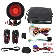 Car Keyless Entry System, Universal 12V Auto Car Security System Burglar Alarm