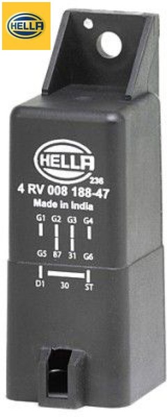 Hella 4RV008188-471 SteuergeräT FüR GlüHzeit SteuergeräT GlüHzeit-image