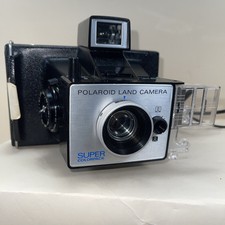 Vintage Polaroid Land Camera Super Colorpack W/case Untested Retro History