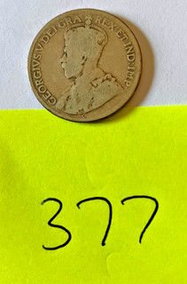1915 Silver Canada 25 cent coin no reserve auction!! (377)