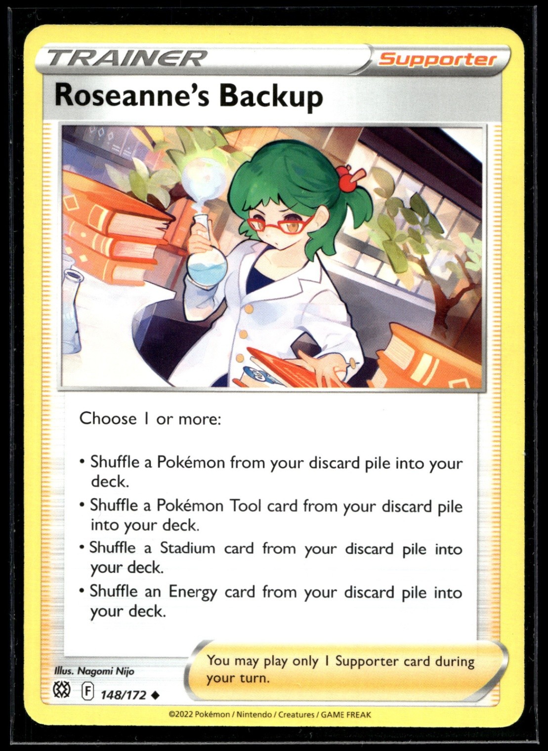 Roseanne's Backup Uncommon SWSH09: Brilliant Stars 148/172 NM