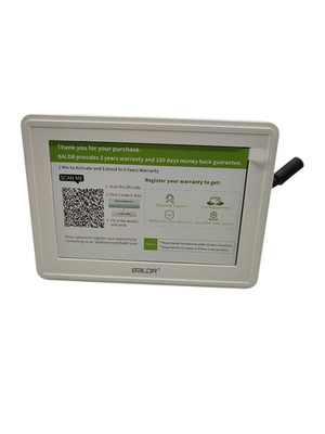 BALDR Funk-Wetterstation Außensensor Farbdisplay DCF Thermometer Hygrometer