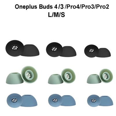 3 Paar Ohrstöpsel für OnePlus Buds 4 / 3 / Pro 4 / Pro 3 / Pro2  Silikon Eartips