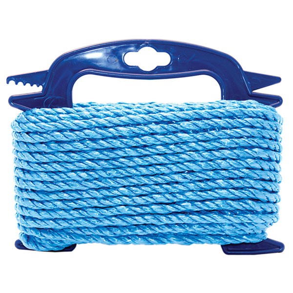 Faithfull Blue Poly Rope 6mm x 20m