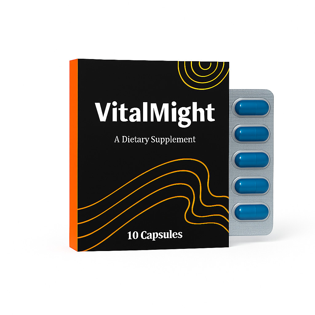 Vital Might -Acts Fast!  Mens Nutrition for Endurance, Energy and Stamina