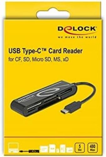 DeLOCK Card Reader USB 2.0 Stecker – > 5 Slots - Photo 3/3