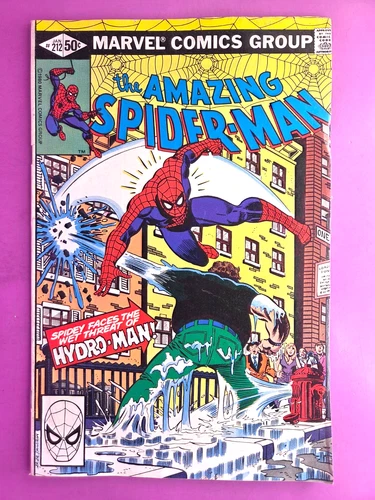 THE AMAZING SPIDER-MAN #212  VG(LOWER GRADE)  1981 COMBINE SHIP BX2406