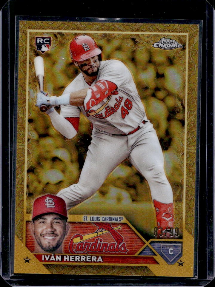 2023 Topps Gilded Collection Ivan Herrera Rookie RC #83/99 Cardinals