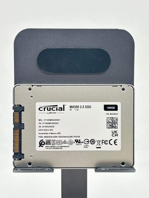 Crucial MX500 1TB 2.5in SATA 6Gb/s SSD Solid State Drive