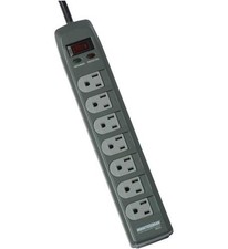 Minuteman MMS Series Surge Protector MMS370 7-Outlet 1080 Joules Child Safety