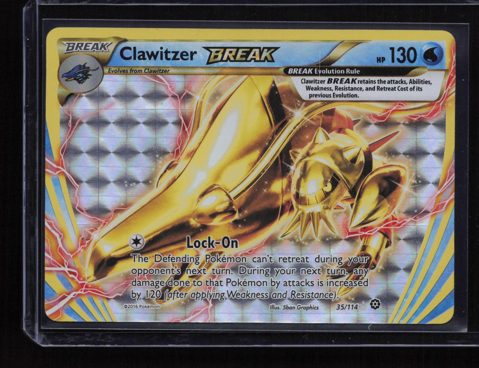 Clawitzer BREAK 35/114 - XY - Steam Siege - (LP)