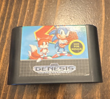 SEGA Sonic the Hedgehog 2 Sega Genesis Game Cartridge Not For Resale