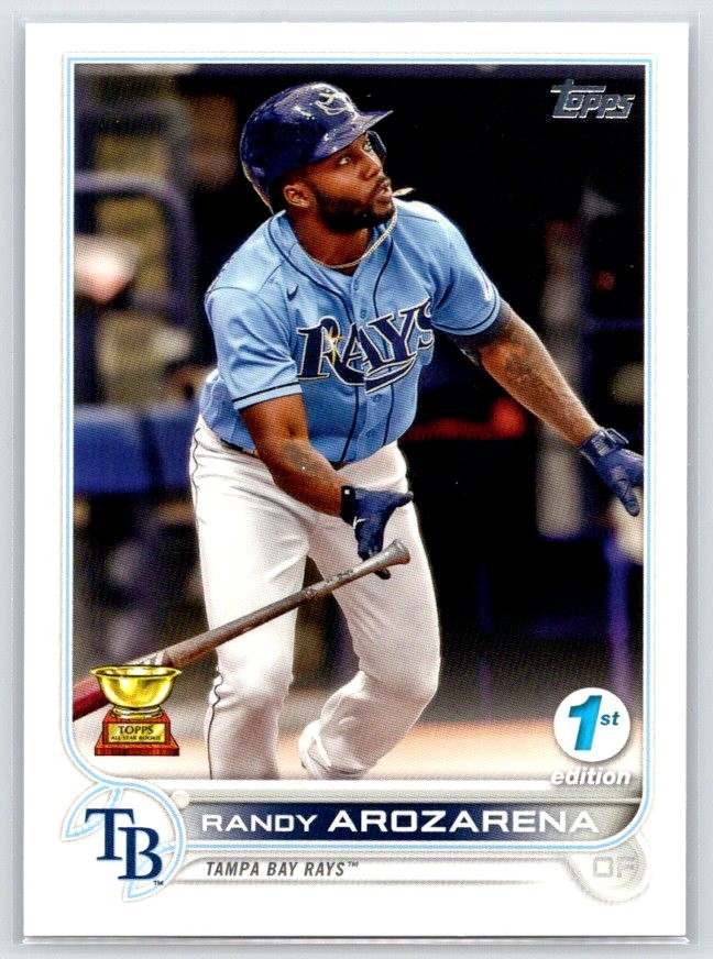 2022 Topps #196 Randy Arozarena Royal Blue