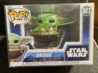 John Rosengrant Autographed Funko Pop! Vinyl: Star Wars - Grogu #823 Mandalorian