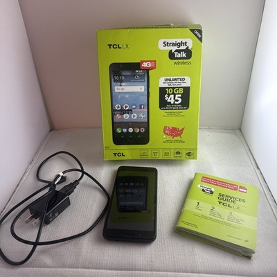 Preowned Total Wireless TCL LX 4G LTE Prepaid Cell Phone 5.3'' 16GB 8MP Android 8