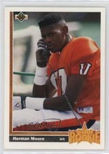 1991 Upper Deck Star Rookie 1990 Hologram Herman Moore #17 12hh