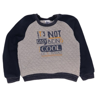 Papagino, Sweatshirt, Größe: 98/104, Blau/Grau/Mehrfarbig #KVF