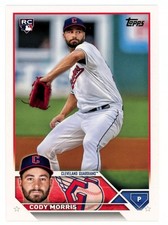 2023 Topps Series 2 Rookie Cody Morris Cleveland Guardians RC #507