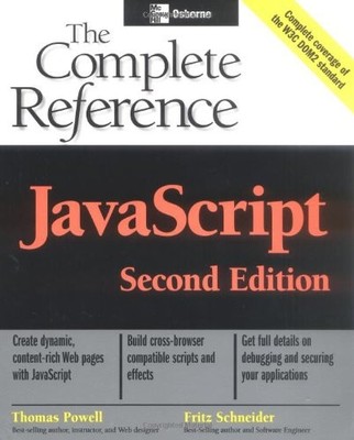 JavaScript: The Complete Reference, Second Edition By Thomas Pow