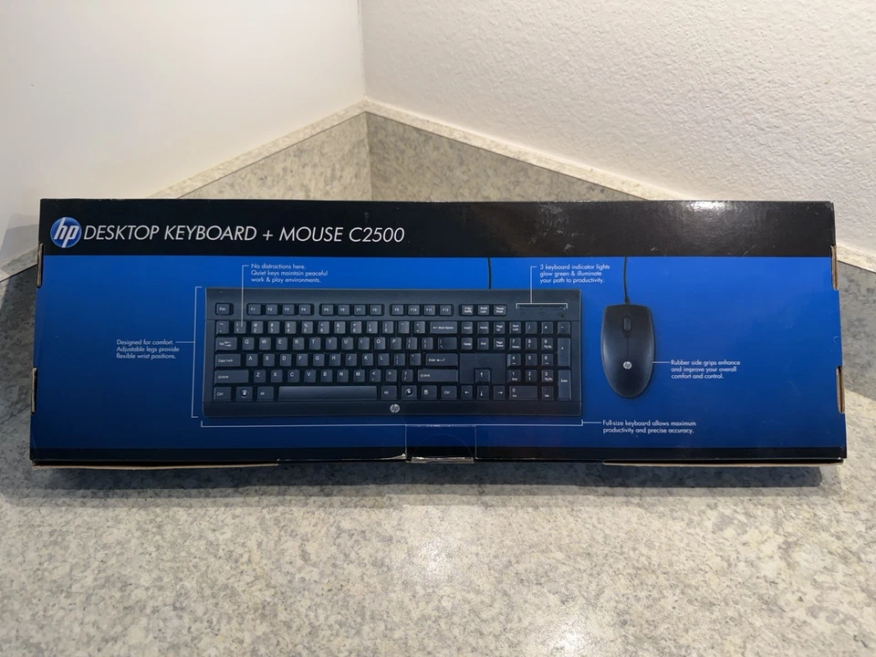 Hewlett-Packard C2500 H3C53AA#ABA Wired Keyboard And Mouse - Image 2 of 2