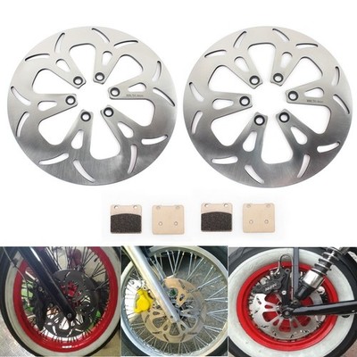Vorne Hinten Bremsscheiben+Beläge für Suzuki VS 1400 GLP GLF Intruder 1987-2004