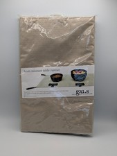 G.U.S. Chalkboard Heat Resistant Table Runner Beige 48" x 14"