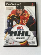 EA SPORTS NHL 2004 PS2 CIB (Case + Manual + Disc) Online Play