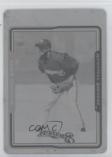 2005 Topps Chrome Update & Highlights Printing Plate Cyan 1/1 Kennard Bibbs b8h