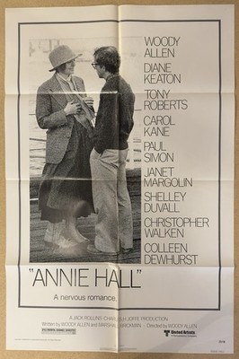 Annie Hall - One Sheet Movie Poster - 1977, 27x41