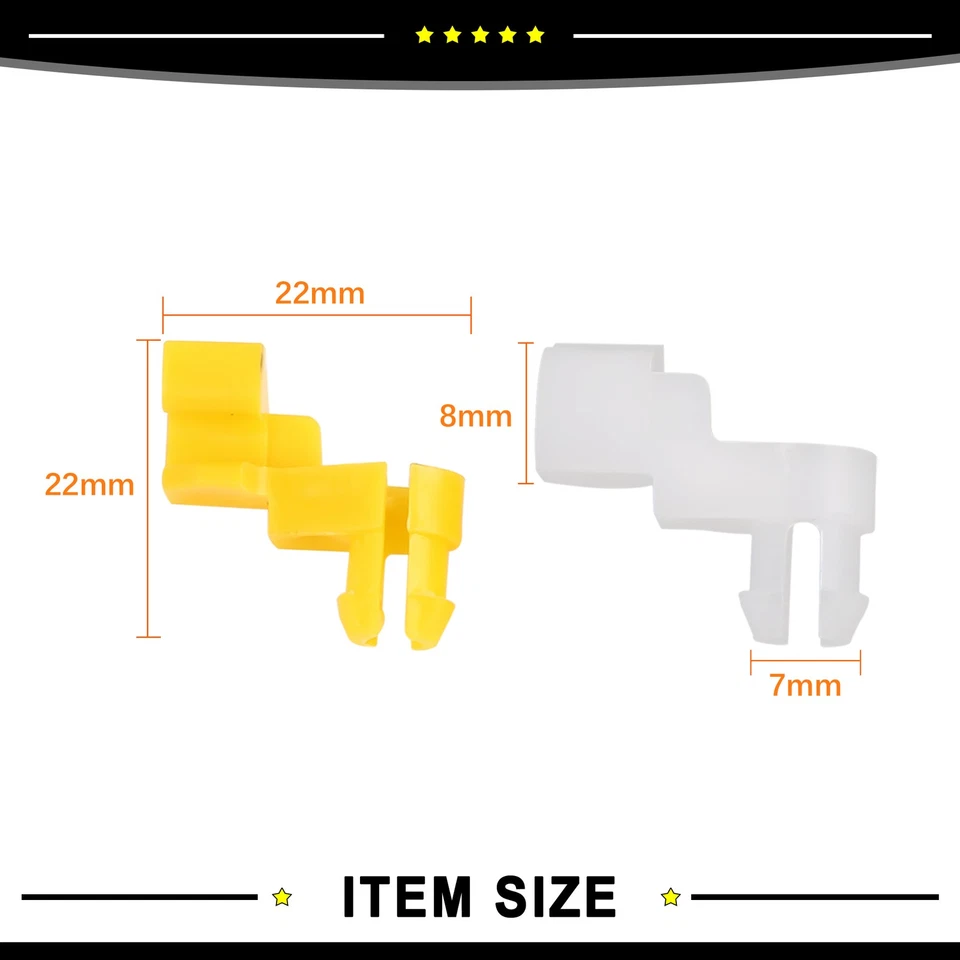  4D0-807-300 Fechadura de Porta Vara Clipe Retentor Prendedores 5/lotes adequados para Toyota Camry - Imagem 3 de 4